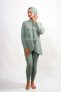 BURKINI YARA - Vert pastelle