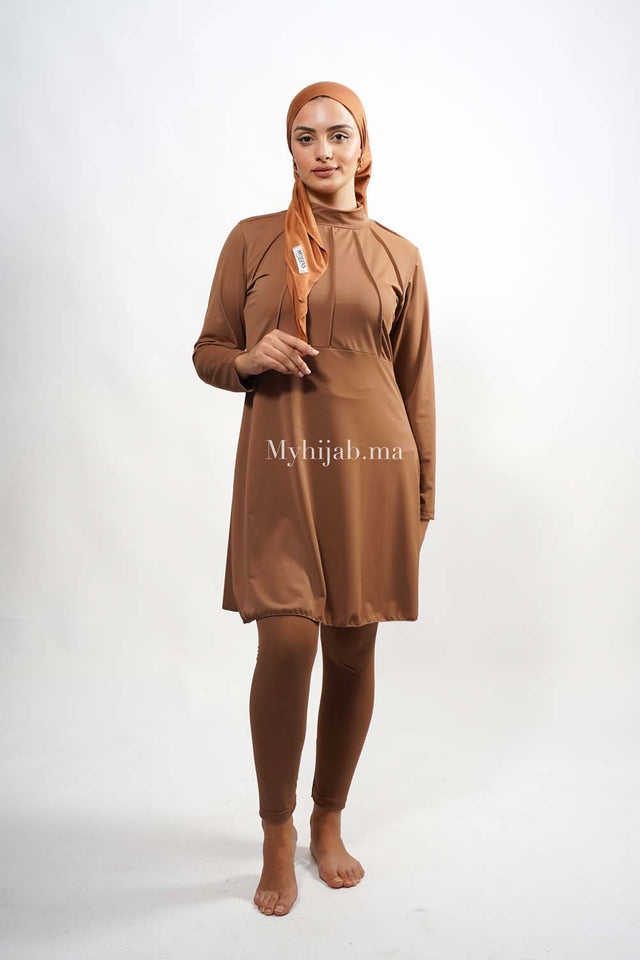Burkini long - Miel