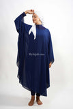 Burkini long -Bleu marine