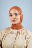 Foular Lycra - Orange brûlé