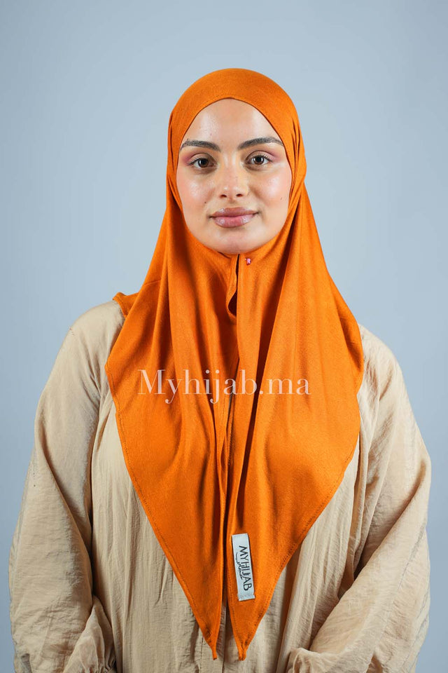 Foular Lycra - Moutarde foncé