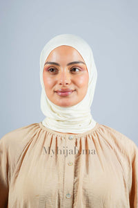 Foular Lycra - Blan cassé