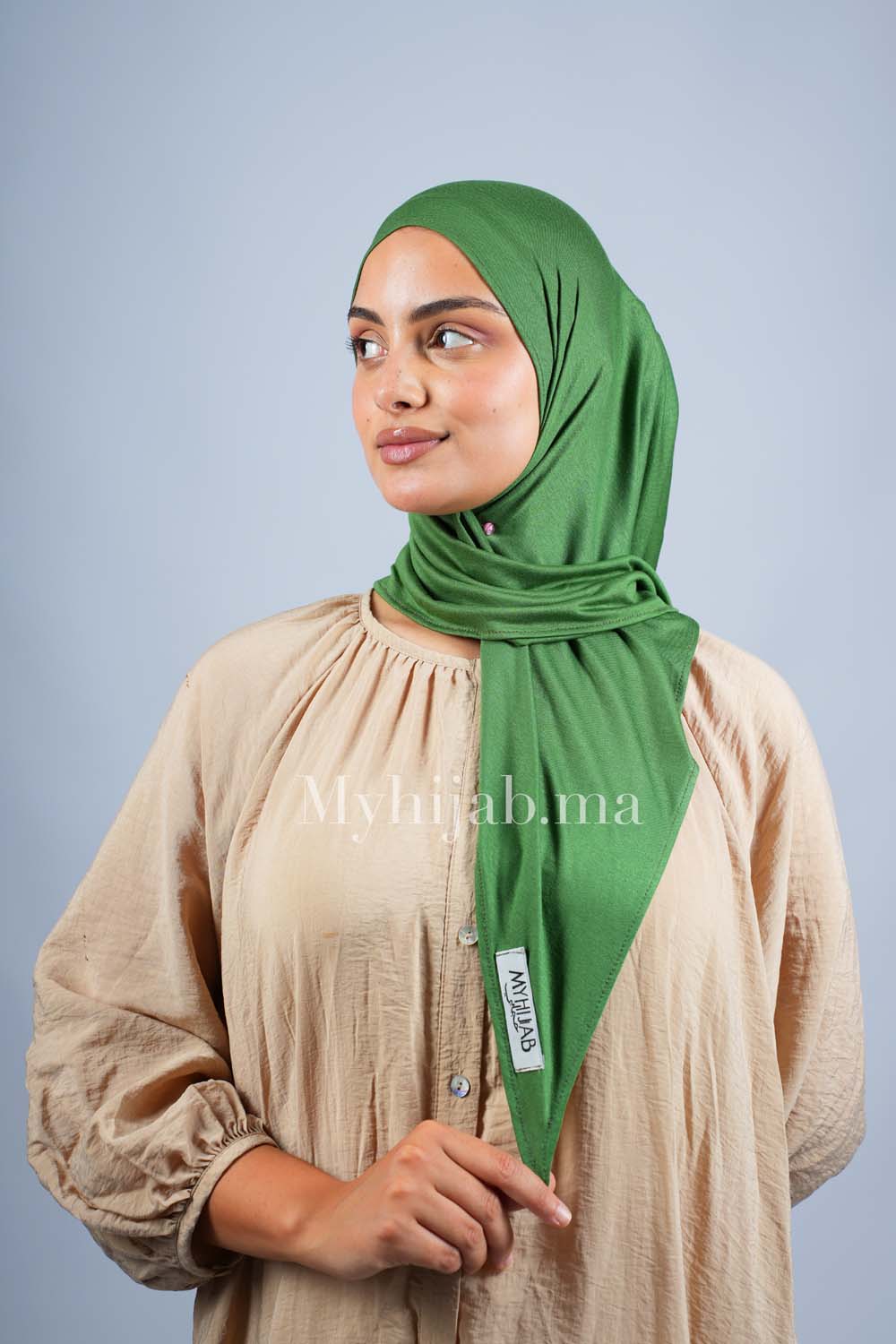 Foular Lycra - Vert avocat