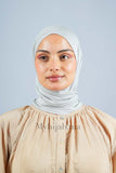 Foular Lycra - Gris clair