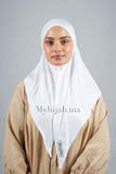 Foular Lycra - Blanche