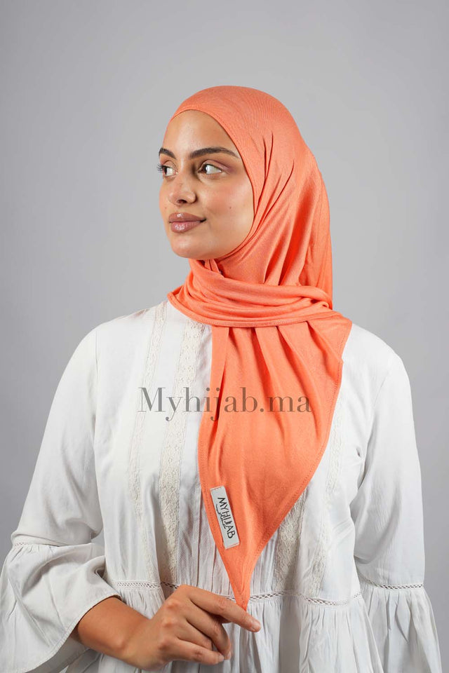 Foular Lycra - Salmon