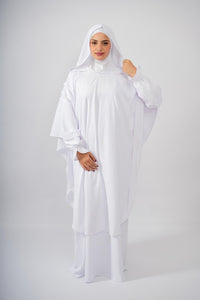 abaya selham - BLANCHE