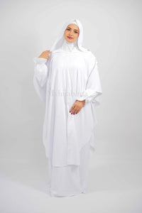 abaya selham - BLANCHE