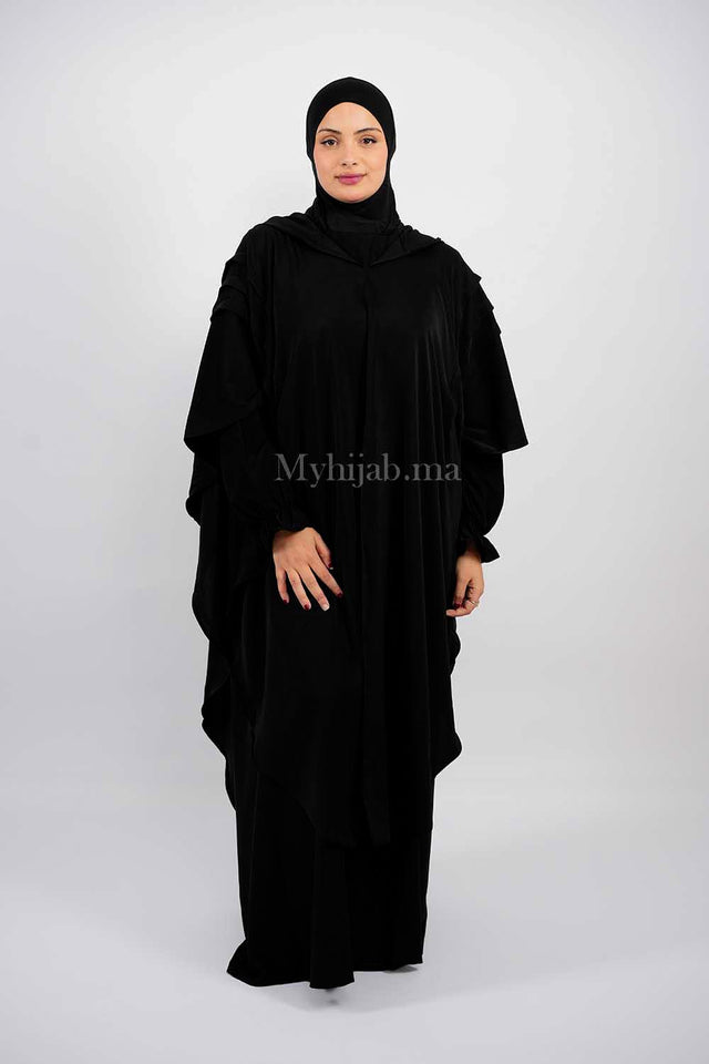 abaya selham - NOIR