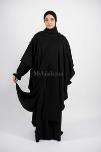 abaya selham - NOIR