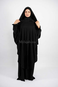 abaya selham - NOIR