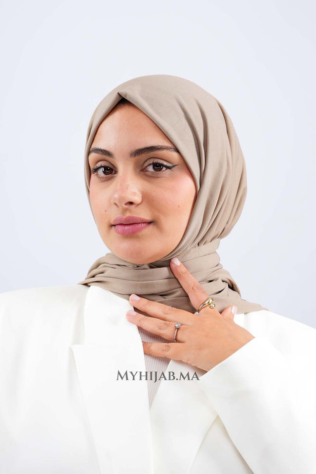 Turban Amira - Beige neaud