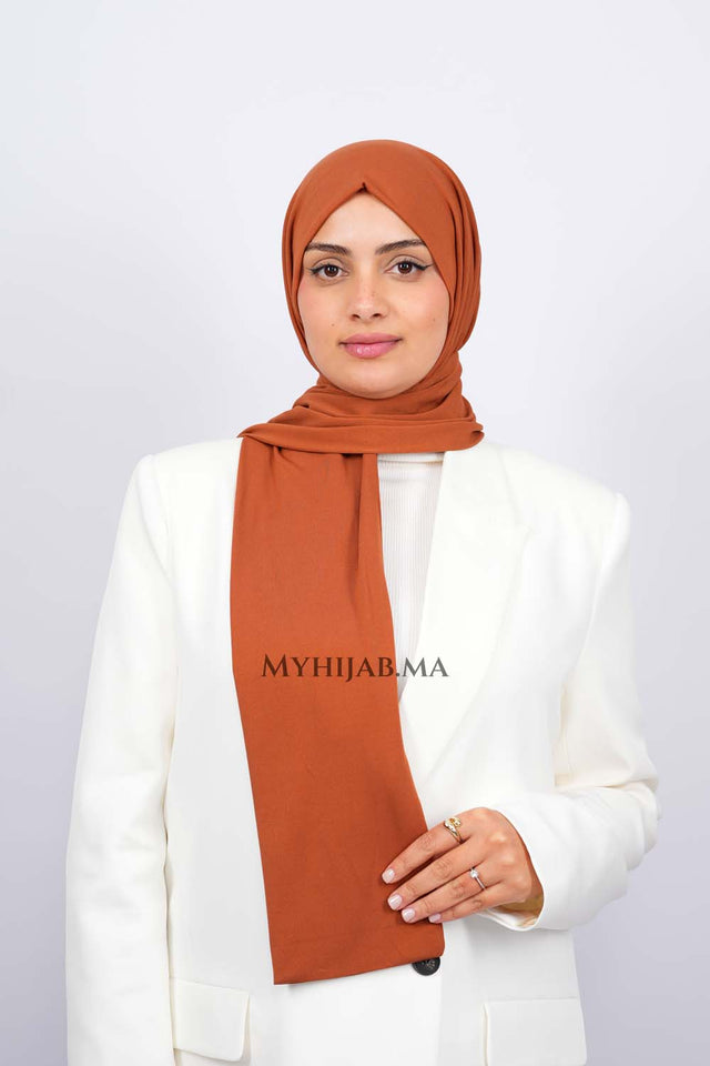 Turban Amira - Orange brûlé