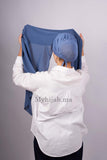Chale Bonnet Fermé -Bleu jeans