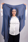 Chale Bonnet Fermé -Bleu jeans
