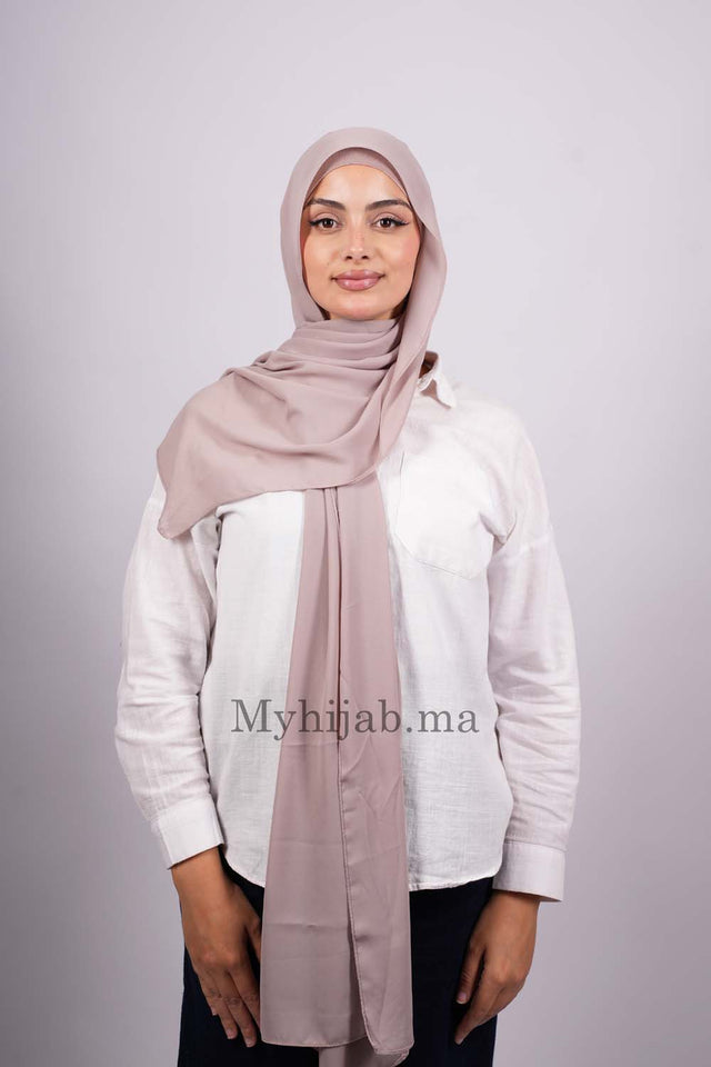 Crepe Bonnet Fermé - Beige gris