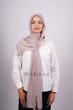 Crepe Bonnet Fermé - Beige gris