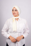 Turban Dubai - Blanc cassé