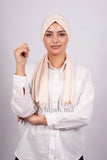 Turban Dubai - saumon clair