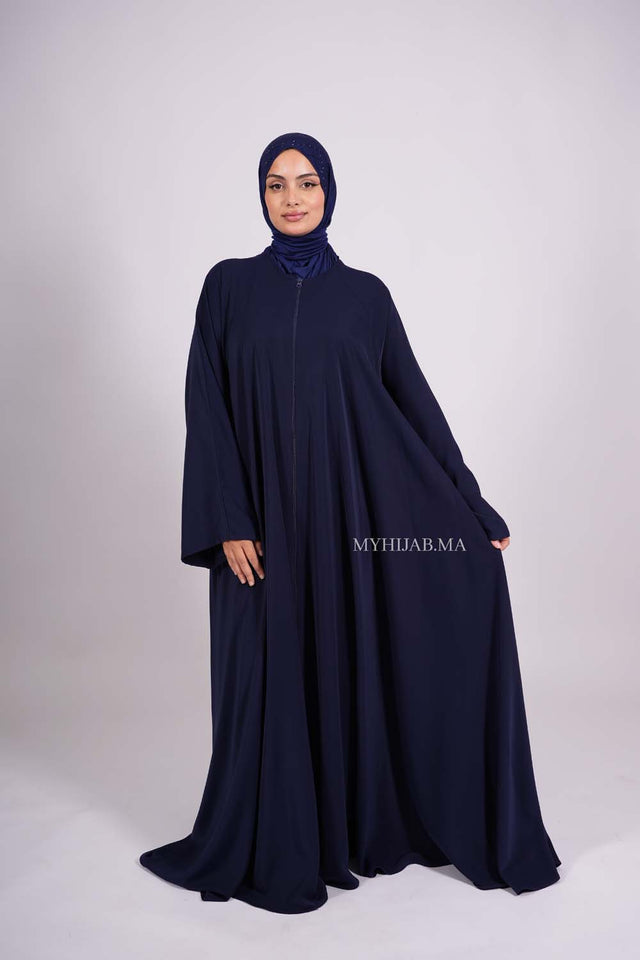 Abaya farasha - Bleu marine