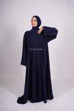 Abaya farasha - Bleu marine