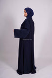 Abaya farasha - Bleu marine