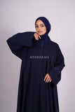 Abaya farasha - Bleu marine