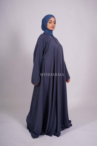 Abaya farasha - Bleu jeans