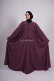 Abaya farasha - Pourpre