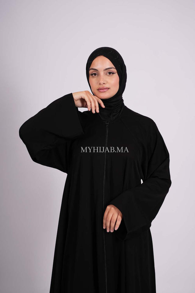 Abaya farasha - Noir