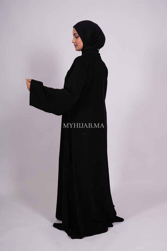 Abaya farasha - Noir