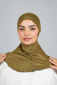 Bonnet ninja-Vert olive