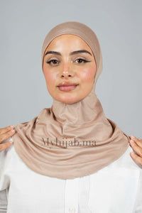 Bonnet Ninja-Beige pink