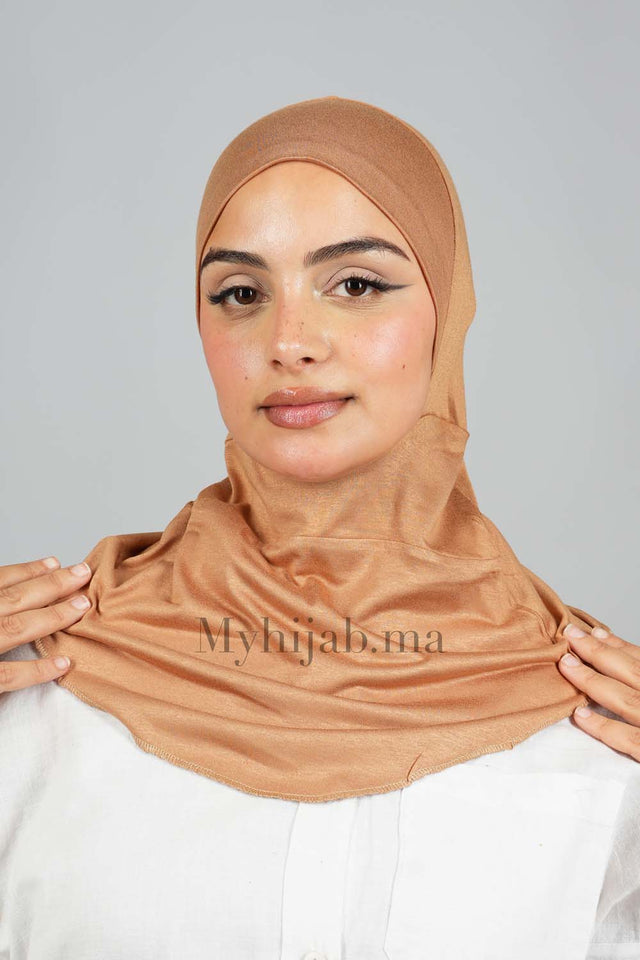 Bonnet Ninja-Marron caramel