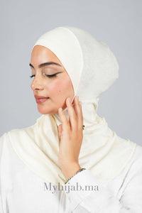 Bonnet Ninja-Blanc casse