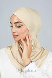 Bonnet Ninja-Beige clair