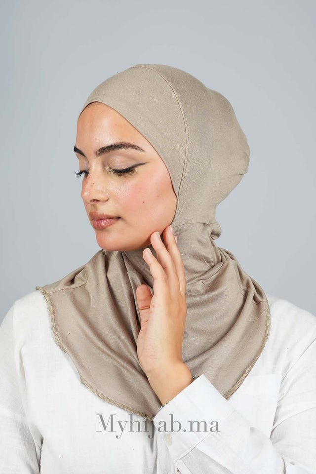Bonnet Ninja-Beige Taupe