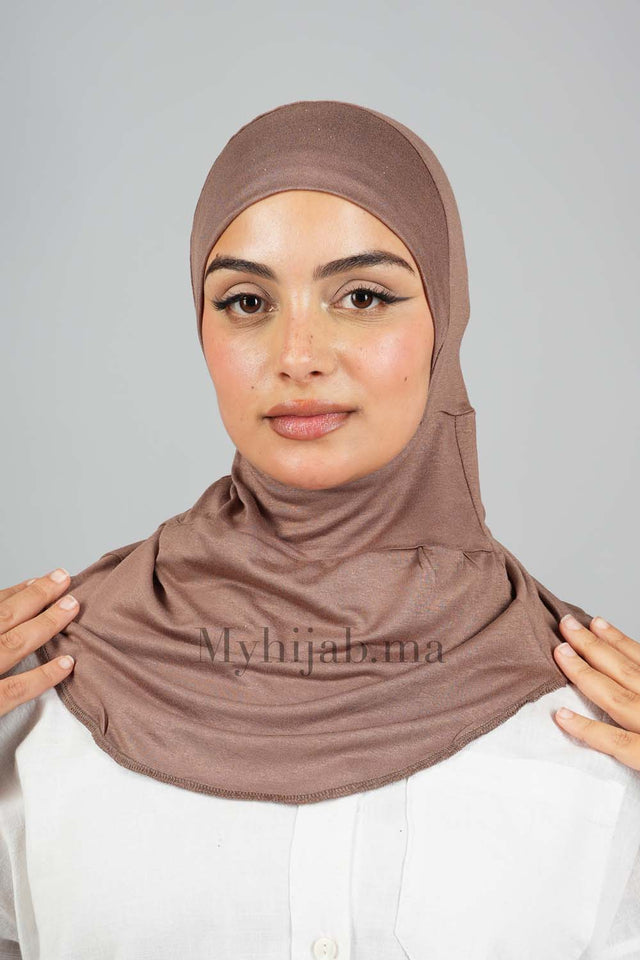 Bonnet Ninja-Marron pink