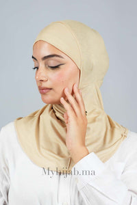 Bonnet Ninja-Beige pale