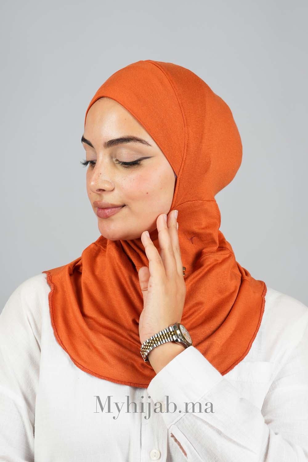 Bonnet Ninja-Orange Brûlé