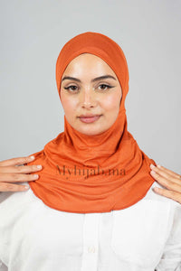 Bonnet Ninja-Orange Brûlé