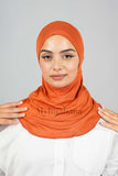 Bonnet Ninja-Orange Brûlé