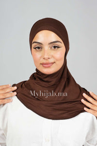 Bonnet Ninja-Marron Foncé