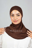 Bonnet Ninja-Marron Foncé