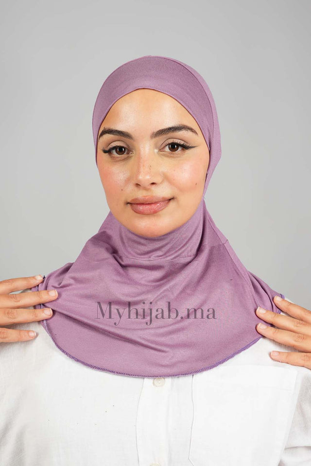 Bonnet Ninja-Lila Velouté
