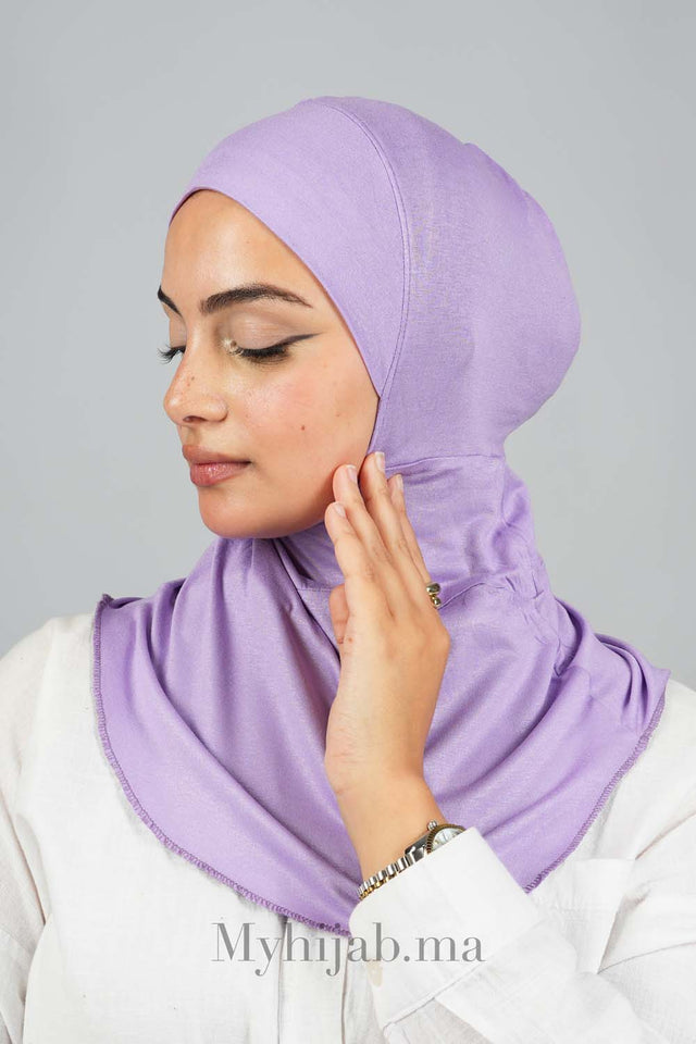 Bonnet Ninja-Mauve clair