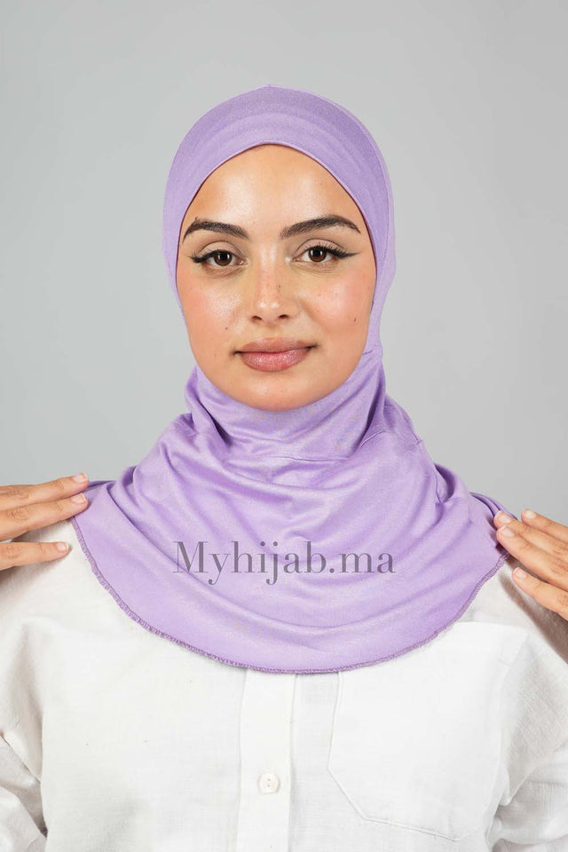Bonnet Ninja-Mauve clair