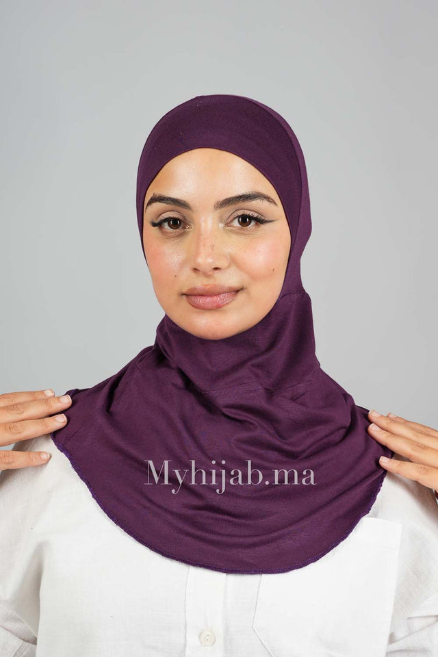 Bonnet Ninja-mauve foncé