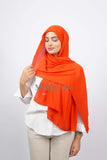 Crepe Bonnet Fermé - Orange