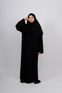 Tenue de Prière Crêpe - NOIR